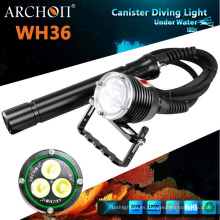 Archon Wh36 LED faro Max 3000lumens buceo linterna